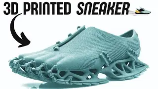 The Cryptide 3D printed sneaker