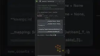 Using of Counter in collections 