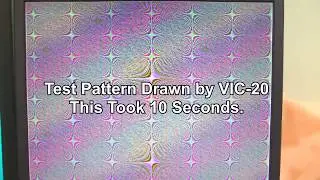 VIC-2000 Expander - Drawing some cool patterns.