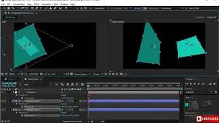 Local and World Axis Mode After Effects 3D