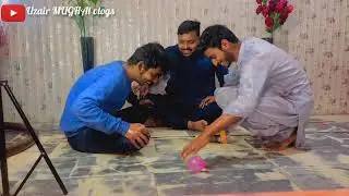 Balloon Challenge With friendx 😍 || uzair MUGHAl vlogs