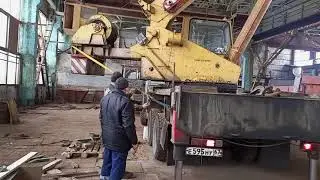 ремонт редуктора поворота КС55715 галичанин