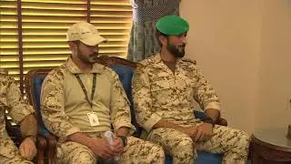 جلالة الملك المفدى يقوم بزيارة إلى الحرس الملكي