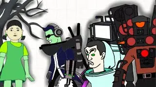 What if Skibidi Multiverse vs Squid game part 1