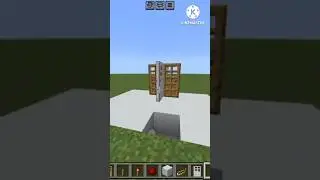 minecraft secret build revolving door #shorts #ytshorts