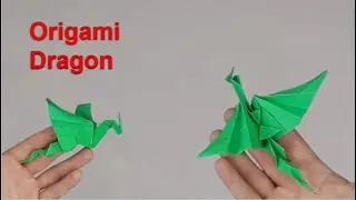 Easy Origami Dragon | How to Make a paper dragon