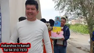 39-son Tabrik loyixasi 1 yosh to'yi va 2ta aftamabil trekker Mansurbek tabriklimiz
