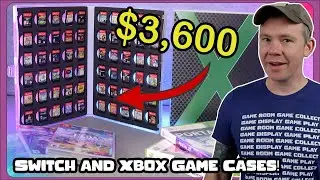 60 Switch Cartridges in one case Plus Xbox Games and Manual storage ! Unikeep Video Game Storage