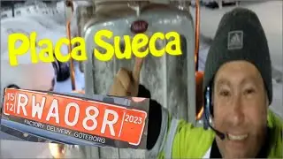 Placa Sueca No Carro - Entregas Enquanto Neva- Ep10/2023