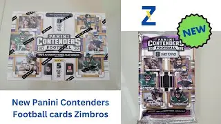 New Panini Contenders Football cards, 8 cards per pack, 40 cards, got a good card!!