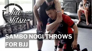 Sambo No Gi Throws for BJJ with Blair Turton @matcraftcombatsports