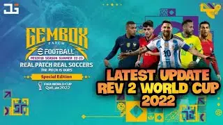 EFOOTBALL PES 2023 GEMBOX PATCH UPDATE REV 2 WORLD CUP 2022
