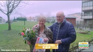 Magdalena delar ut vinster i Öxelösund - Postkodlotteriet