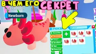 Do you want TO KNOW THE SECRET OF THE AXOLOTL?! axolotl pet in adopt mi roblox