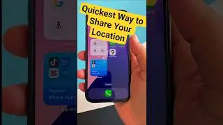 Quickest Way to Share Your Location on iPhone! 