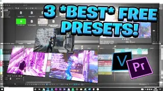 The *TOP* 3 Best FREE Preset EFFECTS For Highlights! EASY Tutorial for Sony Vegas & Premiere Pro!