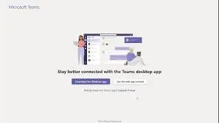 Joining as a Guest User in Teams