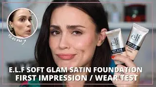 E.L.F SOFT GLAM FOUNDATION REVIEW