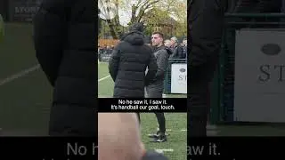 Marc vs The 4th Official! 🤣 