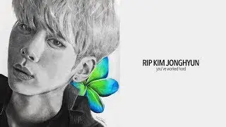 Coco Draws: Kim Jonghyun of SHINee | RIP Jonghyun 🥀