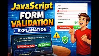 JavaScript Form Validation – Explanation with Examples