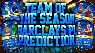 TOTS BARCLAYS PREMIERE LEAGUE PREDICTION