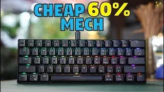Motospeed CK61 RGB Mechanical Keyboard - Unboxing & Review