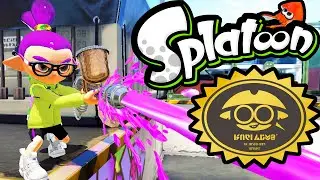 Splatoon Wii U Gameplay Aerospray PG! 2.8.0 Update, NEW Weapons Balance, Vol.2 Online Walkthrough