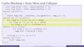 Episode 5.13 - Example of Loop Tiling