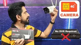MASTEL 3MP WIFI 4G SIM CCTV Bullet Camera || 4G CCTV Camera with SIM Card