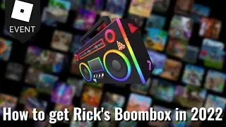 HOW TO GET RICKS BOOMBOX IN 2022! (Glitched Rocket) | Ready Player Two Event!