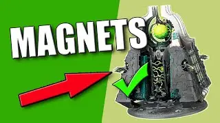 How to Magnetise - New Necron Monolith Guns! Defeat Games Workshop