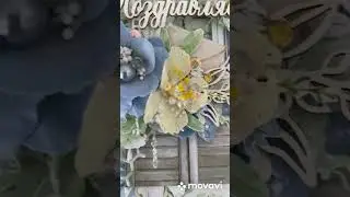 Весенняя открытка. #flower #handmade #art