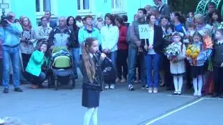 Софья Борисова) Выступает в школе!