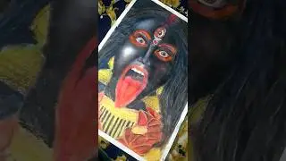 Shree kali maa drawing🙏🙏🙏#drawing #shorts#art