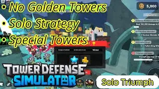 Tower Defense Simulator - SOLO Krampus Event 2023 | Strategy | Roblox #95