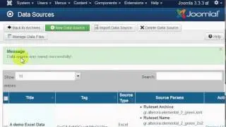 Import an Excel file into a Joomla article dynamically