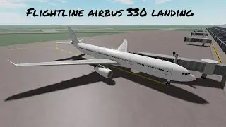 #swiss001landing Flightline A330 Landing