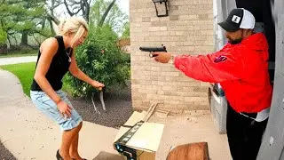 When Porch Pirates Get Instant Karma