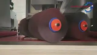 R-G4-R800 Automatic Surface Polishing Belt Sander Metal Deburring Sanding Machine