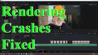 DaVinci Resolve 16 Crashes While Rendering FIXED