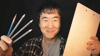 ASMR Drawing You in a Quiet Mood