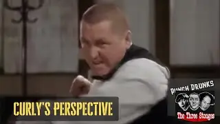 The Three Stooges - Punch Drunks - CURLY'S PERSPECTIVE #laugh #funny #comedy