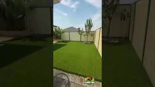 STUNNING BACKYARD MAKEOVER! 😍🤩 #shorts