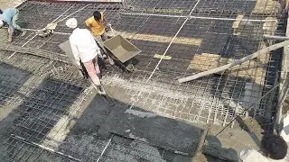 How to piping in the Slab for Light fitting  full detail in Hindi | Electric pipe fitting in slab