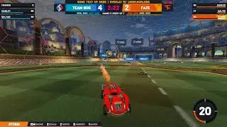 Rocket League Overlay Dynamic Score bug | Showcase 89