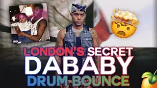 LONDON'S SECRET DABABY DRUM BOUNCE! ( How To Make A Dababy Guitar Type Beat )