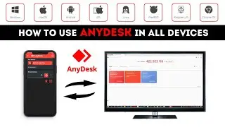 How to Use Anydesk Remote in Mobile & Desktop #anydesk #kkps