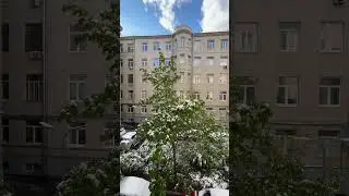 С праздником #9мая #деньпобеды #весна2024 #москва #снег
