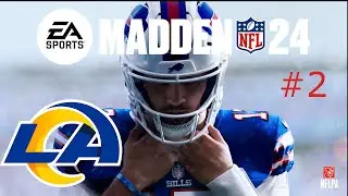 Can We Beat Our Rivals? Los Angeles Rams Vs San Fransisco 49ers Madden NFL 24 Rams Franchise Ep 2